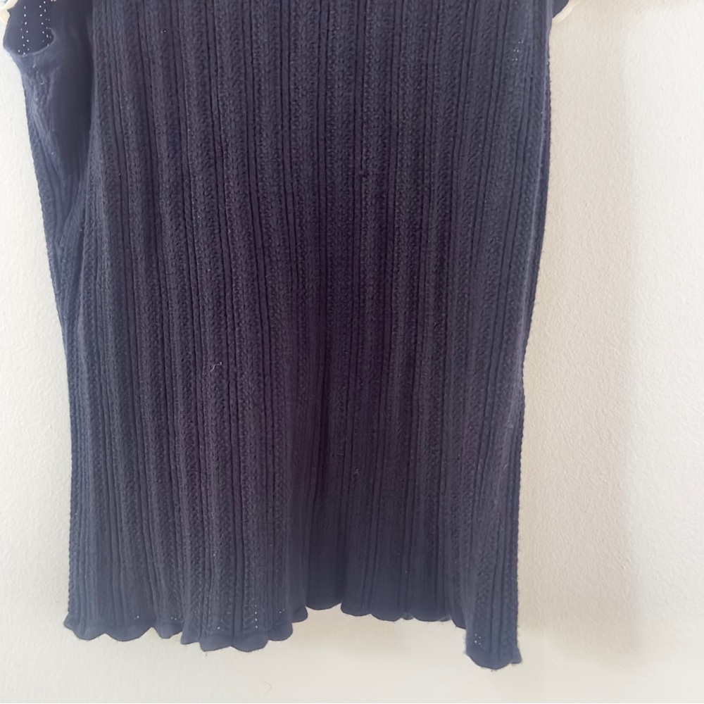 Sezane Nathan Knit Top Sz S - Picture 7 of 8